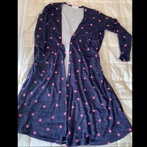 Lularoe Sarah polka dot L